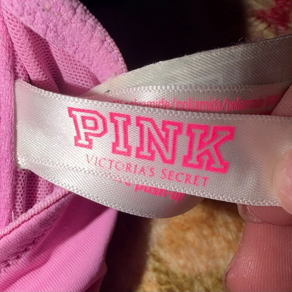 PINK Victoria's Secret Light Pink Strap Bra - Picture 4 of 6
